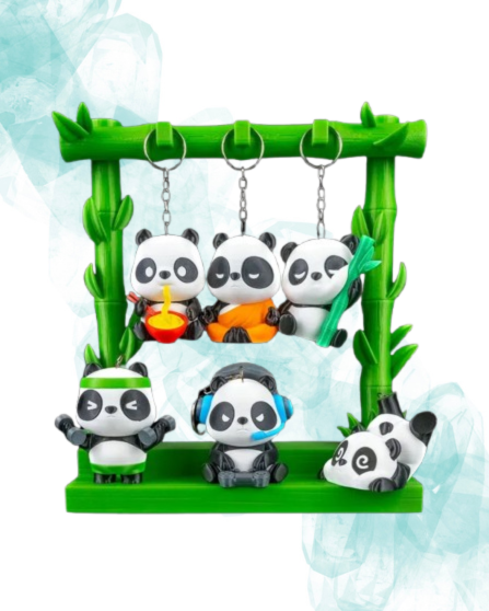 Stand pour les porte clés Pandas