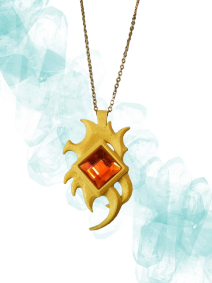Pendentif aspect or