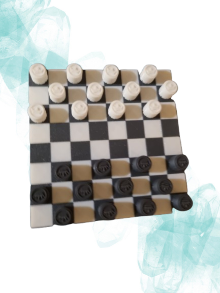 Jeu de dames de voyage
