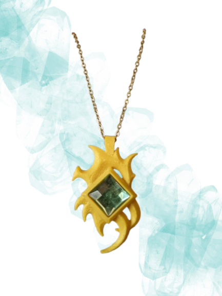 Pendentif aspect or