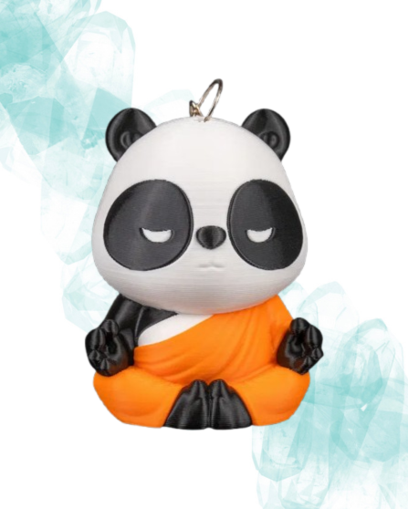 Panda assoupie